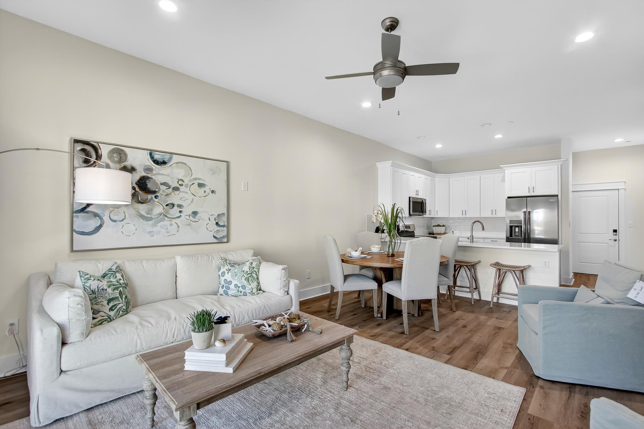 spacious living area